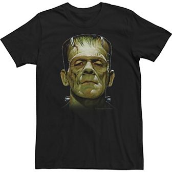 Big & Tall Universal Monsters Frankenstein Big Face Tee