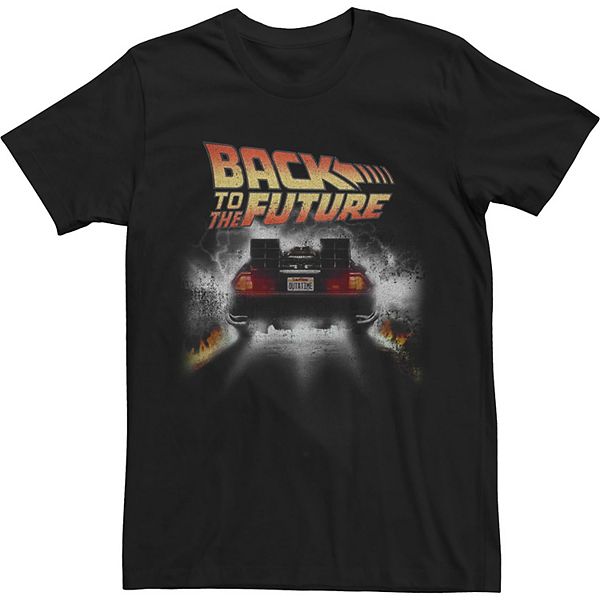 Big & Tall Back to The Future Vintage Logo Tee