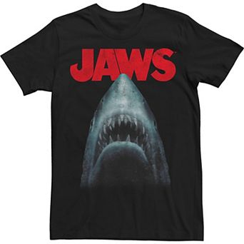 Big & Tall Jaws Out Of Water Logo Tee