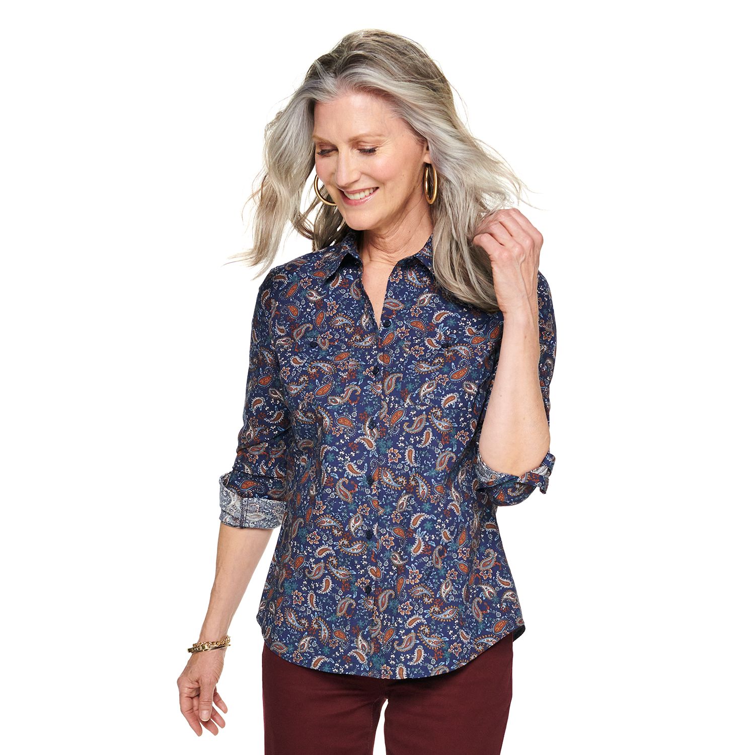 petite blouses at kohl's