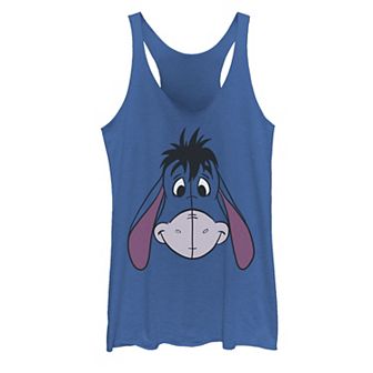 Juniors' Disney Winnie The Pooh Eeyore Large Face Tank Top