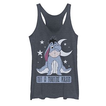 Disney's Winnie The Pooh Eeyore Juniors' Not A Morning Person Tank Top