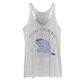 Disney's Winnie The Pooh Eeyore Feeling Sentimental Juniors' Tank Top