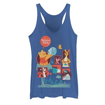 Juniors' Disney Winnie The Pooh And Friends Panels Tank Top