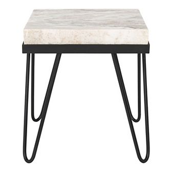 Safavieh Jada Stone Top End Table
