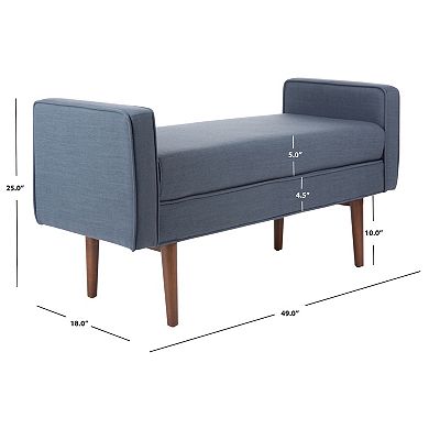 Safavieh Henri Mid-Century Bench