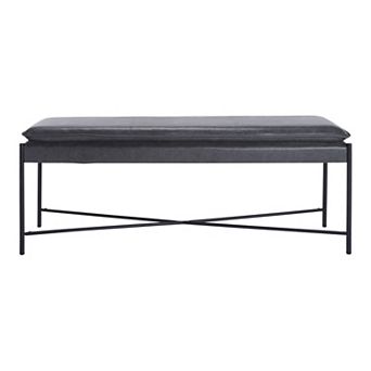 Safavieh Kara Cushioned X Bench