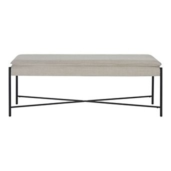 Safavieh Kara Cushioned X Bench