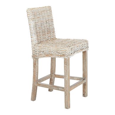 Safavieh Tobie Rattan Counter Stool 