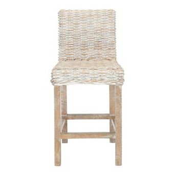 Safavieh Tobie Rattan Counter Stool