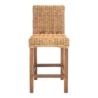 Safavieh Tobie Rattan Counter Stool