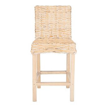 Safavieh Tobie Rattan Counter Stool
