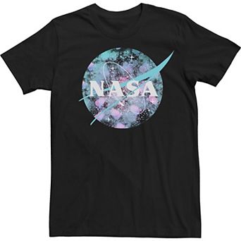 Big & Tall NASA Nasa Paint Galactic Logo Tee
