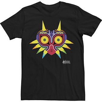 Big & Tall Nintendo Legend Of Zelda Majoras Mask Portrait Logo Tee