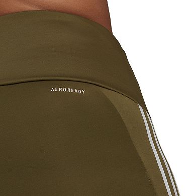 Plus Size adidas 3 Stripe Ankle Leggings