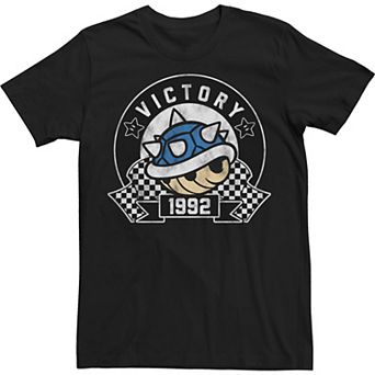Big & Tall Nintendo Blue Victory Gaming Vintage Tee