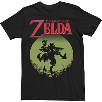 Big & Tall Nintendo Majora Moon Logo Silhoutte Tee