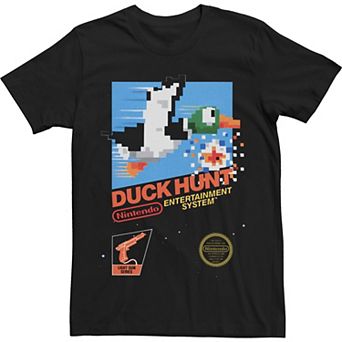 Big & Tall Nintendo NES Duck Hunt Retro Vintage Cover Tee