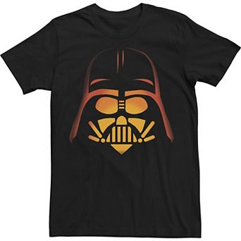Big & Tall Star Wars Darth Vader Pumpkin Carving Halloween Tee