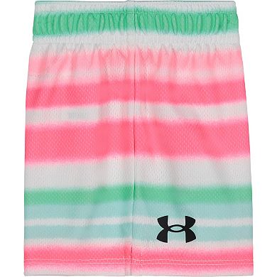 Toddler Girl Under Armour "I Make The Rules" Tank Top & Shorts Set