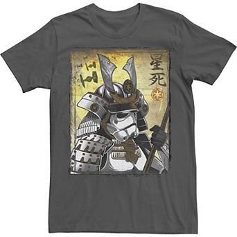 Big & Tall Star Wars Samurai Trooper Big Face Poster Tee