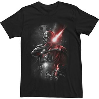 Men's Star Wars Darth Vader Lightsaber Portrait Tee