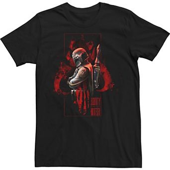 Men's Star Wars Boba Fett Hunter Box Mandalorian Tee