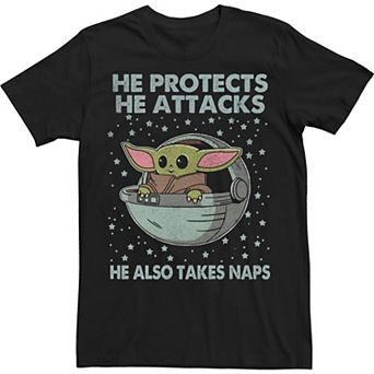 Big & Tall Star Wars Naps Poster Tee