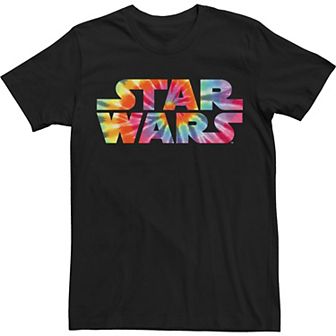 Big & Tall Star Wars Tie Dye Logo Tee