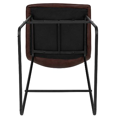 Flash Furniture Faux Leather Counter Stool 2-piece Set