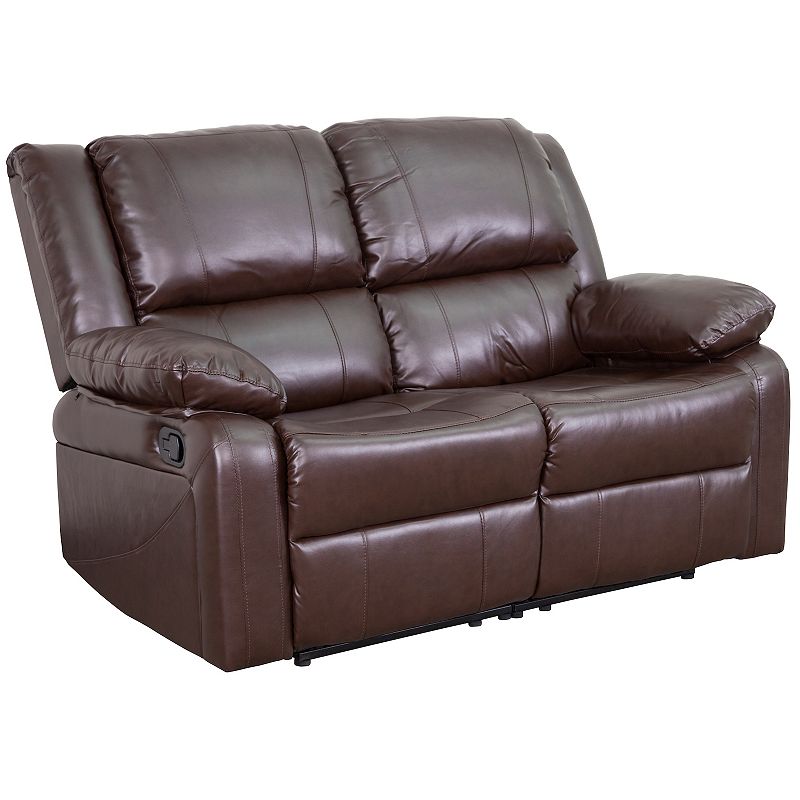 21040401 Flash Furniture Harmony Recliner Loveseat, Brown sku 21040401