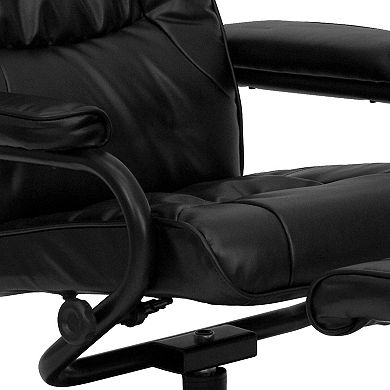 Flash Furniture Multi-Position Recliner Chair & Ottoman 2-piece Set