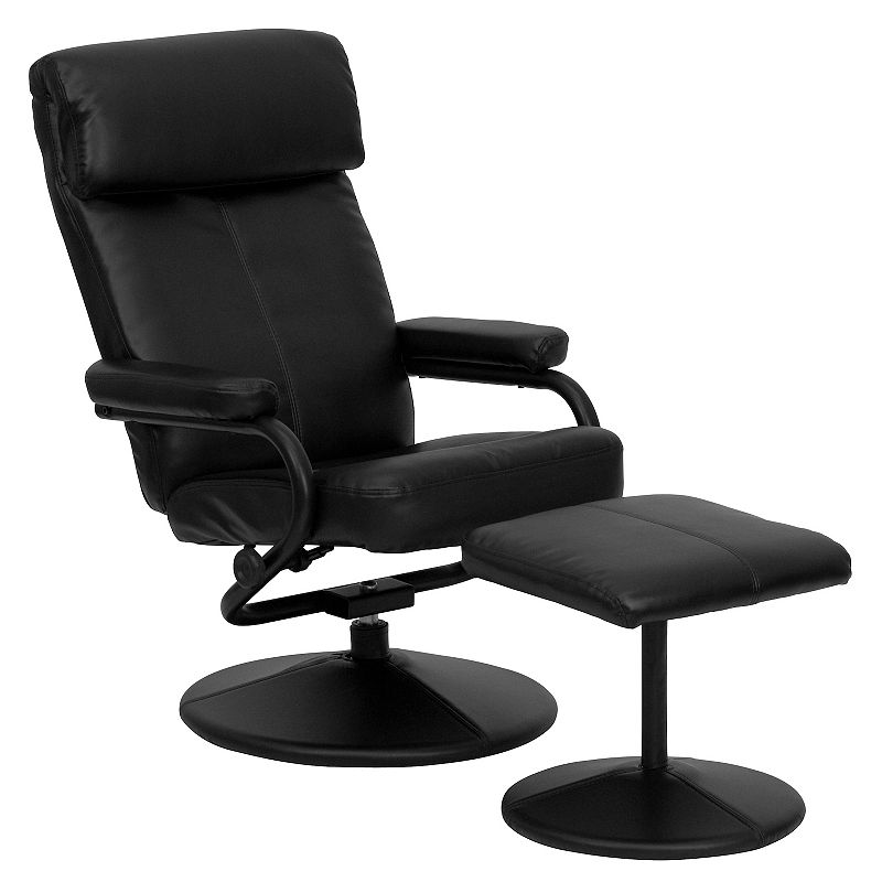 46810572 Flash Furniture Sleek Recliner Chair & Ottoman 2-p sku 46810572