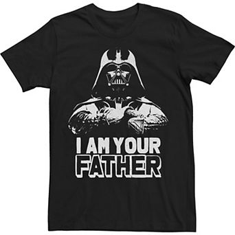 Big & Tall Star Wars Darth Father Big Face Tee