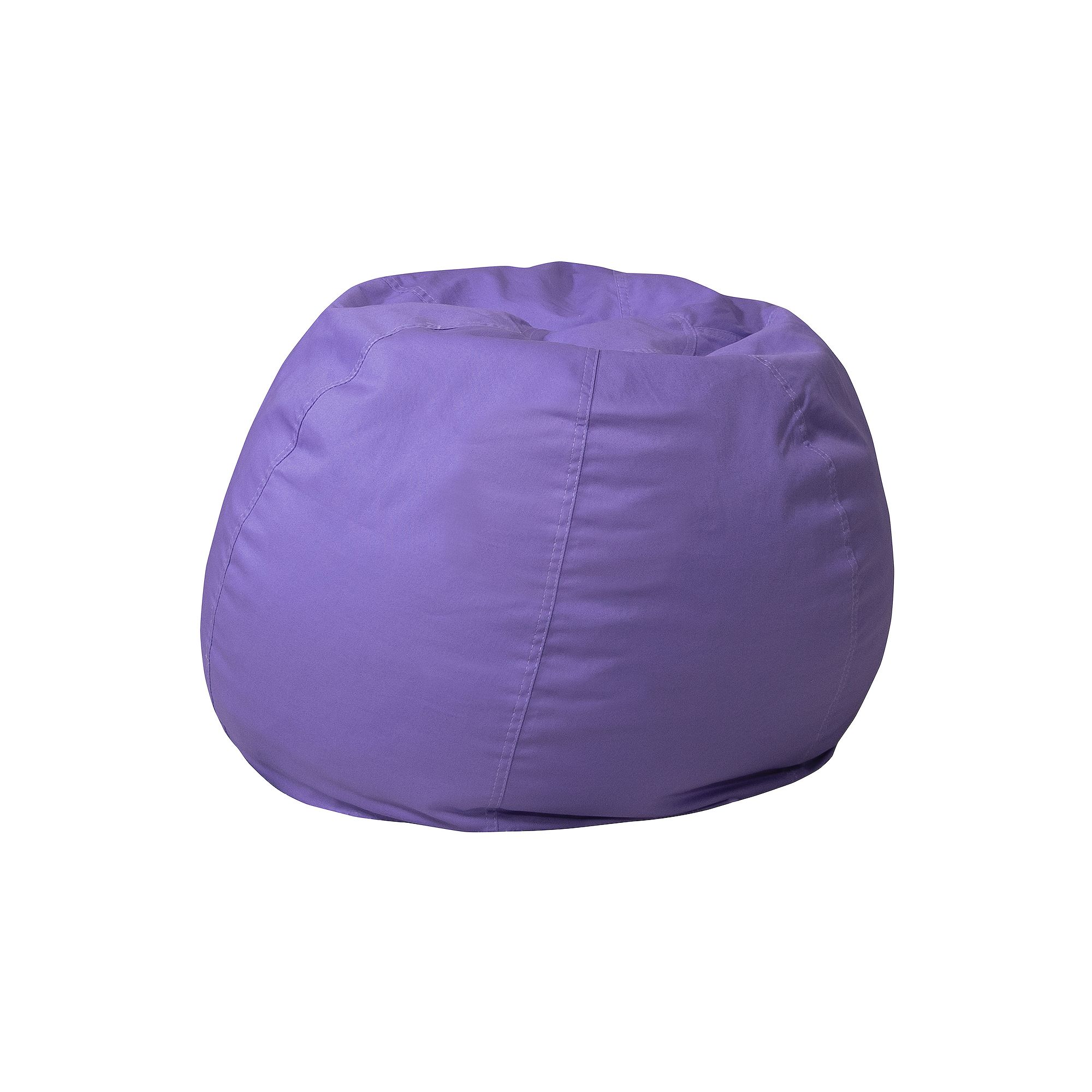 Flash Furniture Kids Teens Small Bean Bag Chair, Purple