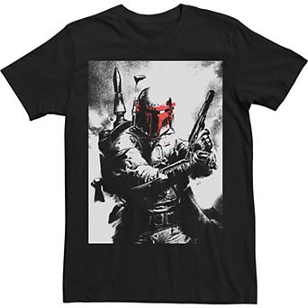 Big & Tall Star Wars Bubba Fatt Vintage Poster Tee