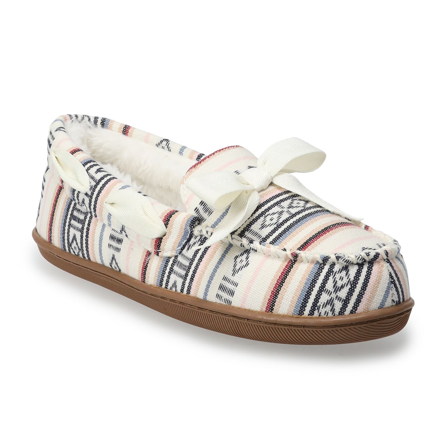 kohls memory foam slippers