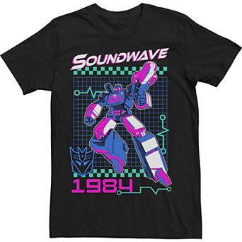 Big & Tall Transformers Soundwave 1984 Tee