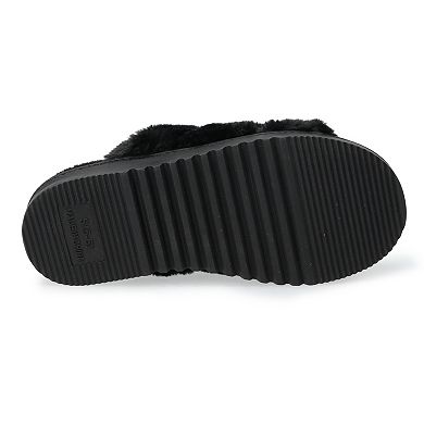 Women's Sonoma Goods For Life® Faux Fur Slide Slipper with Backstrap