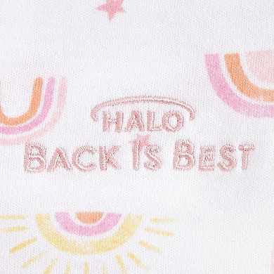 Baby Girl HALO Sunshine Rainbows SleepSack® Sleep Bag - Large