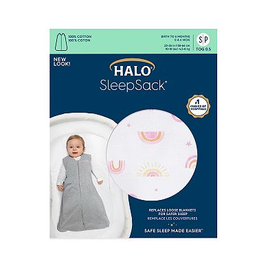 Baby Girl HALO Sunshine Rainbows SleepSack® Sleep Bag - Large