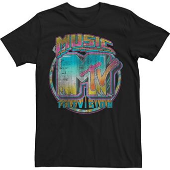 Big & Tall MTV Brushed Music Vintage Tee
