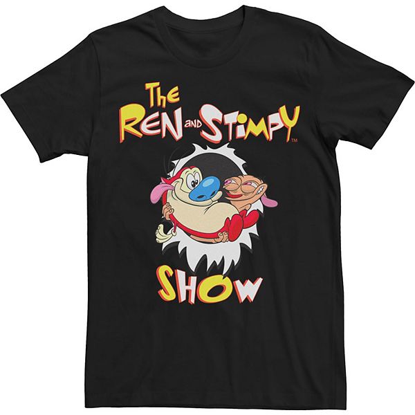 Big & Tall Nickelodeon Ren And Stimpy Show Intro Tee