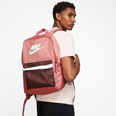 Nike pink heritage backpack best sale