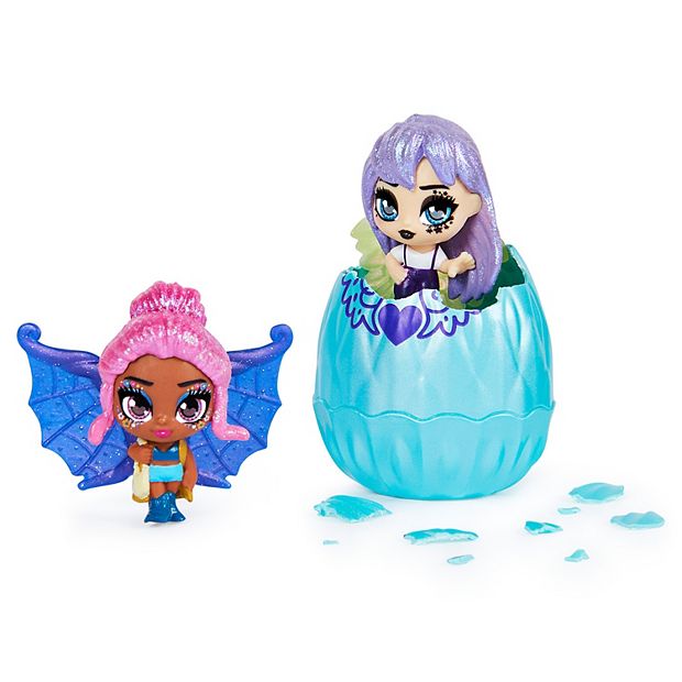 Hatchimals Mini Pixies 2-Pack Glitter Angels 1.5-inch Collectible Dolls  with Mix and Match Wings