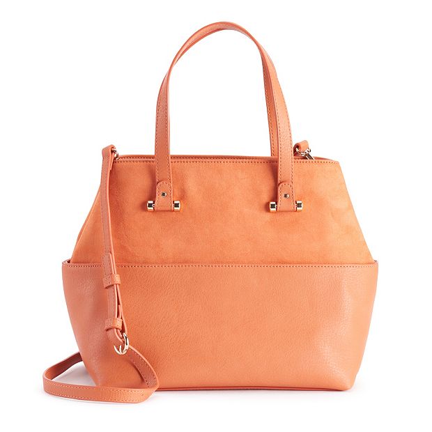 LC Lauren Conrad Women's Crossbody Bags - Orange