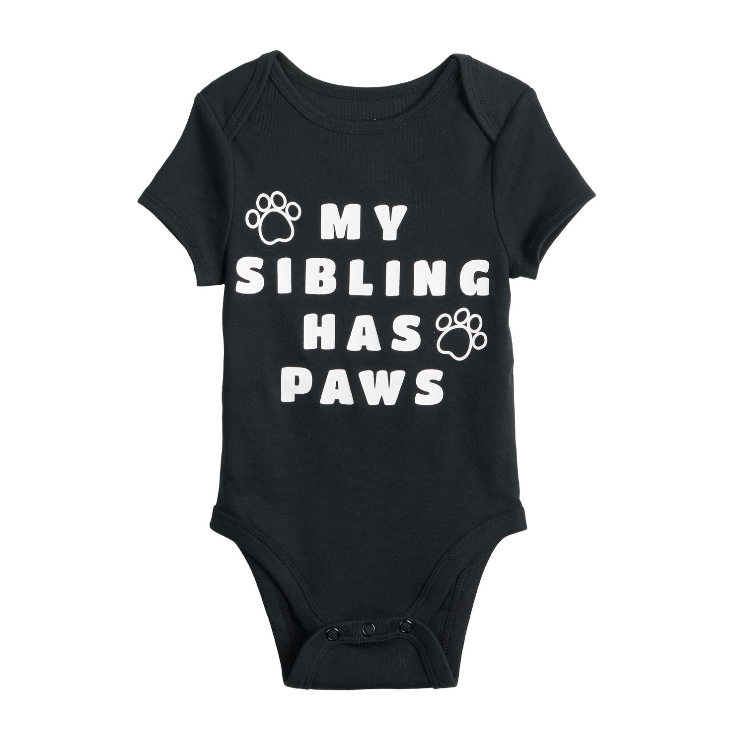 baby boy black bodysuit