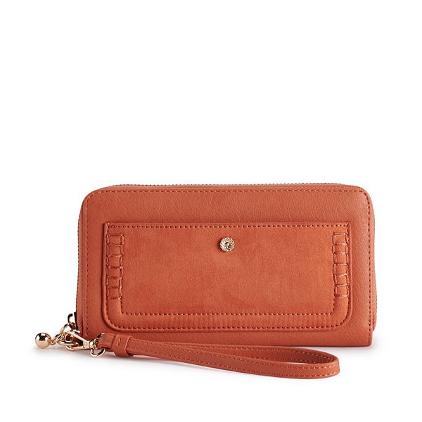 LC Lauren Conrad Rue Zip-Around Wallet