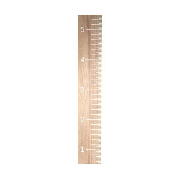 Growth Height Chart Ruler for Kids, Ruler Wall Decor for Kids, Clearance  Wooden Ruler Measurement for Kids, Boys and Girls black Ruler 