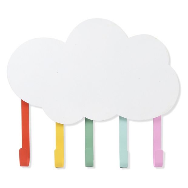 Rainbow Cloud coat hooks Decorative Wall hooks for Children's Bedroom –  Carousel